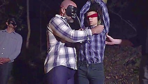 Married guy with big dildo & cum