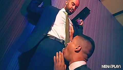 Blonde girl fucked by a huge cock