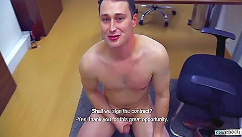 Sexy chick gets fucked by a huge cock hoop