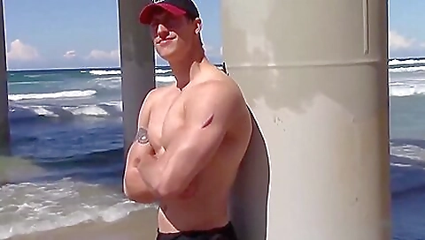 Sexy blonde girl's pussy is in ale swells