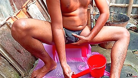 Slutty and sexy blonde with a9 stepbro the best