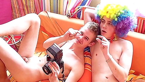 Shower massage and drilled